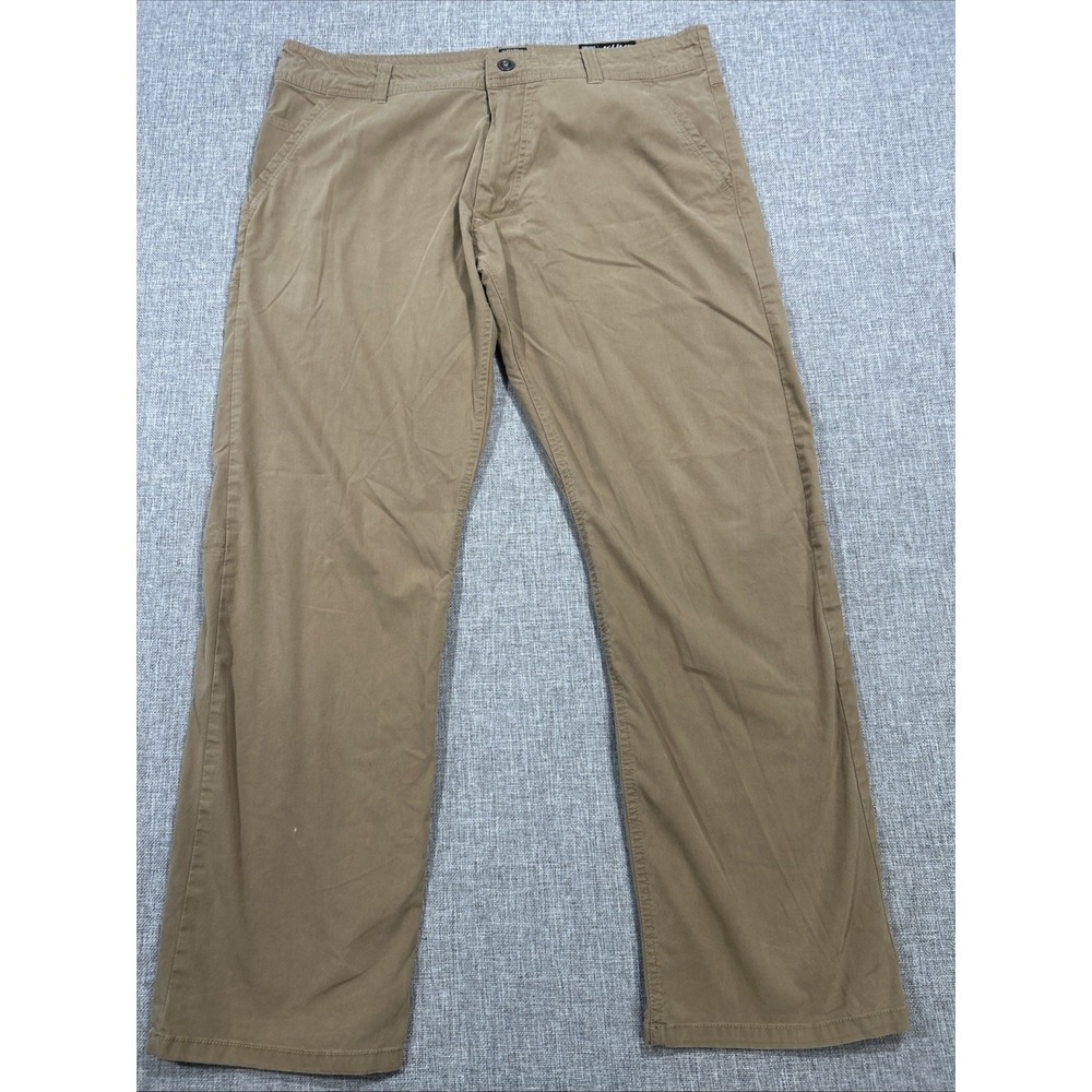 Kuhl Slax Pants Mens 34x30 Enduro Stretch Hiking Travel Outdoor Classic Brown